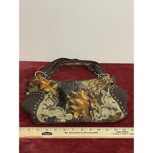 Camo Purse Women’s Hand Bag Complete Camo W Studs